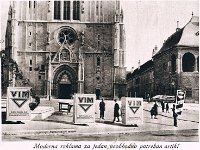 Kaptol 1928. godine. Reklama za VIM